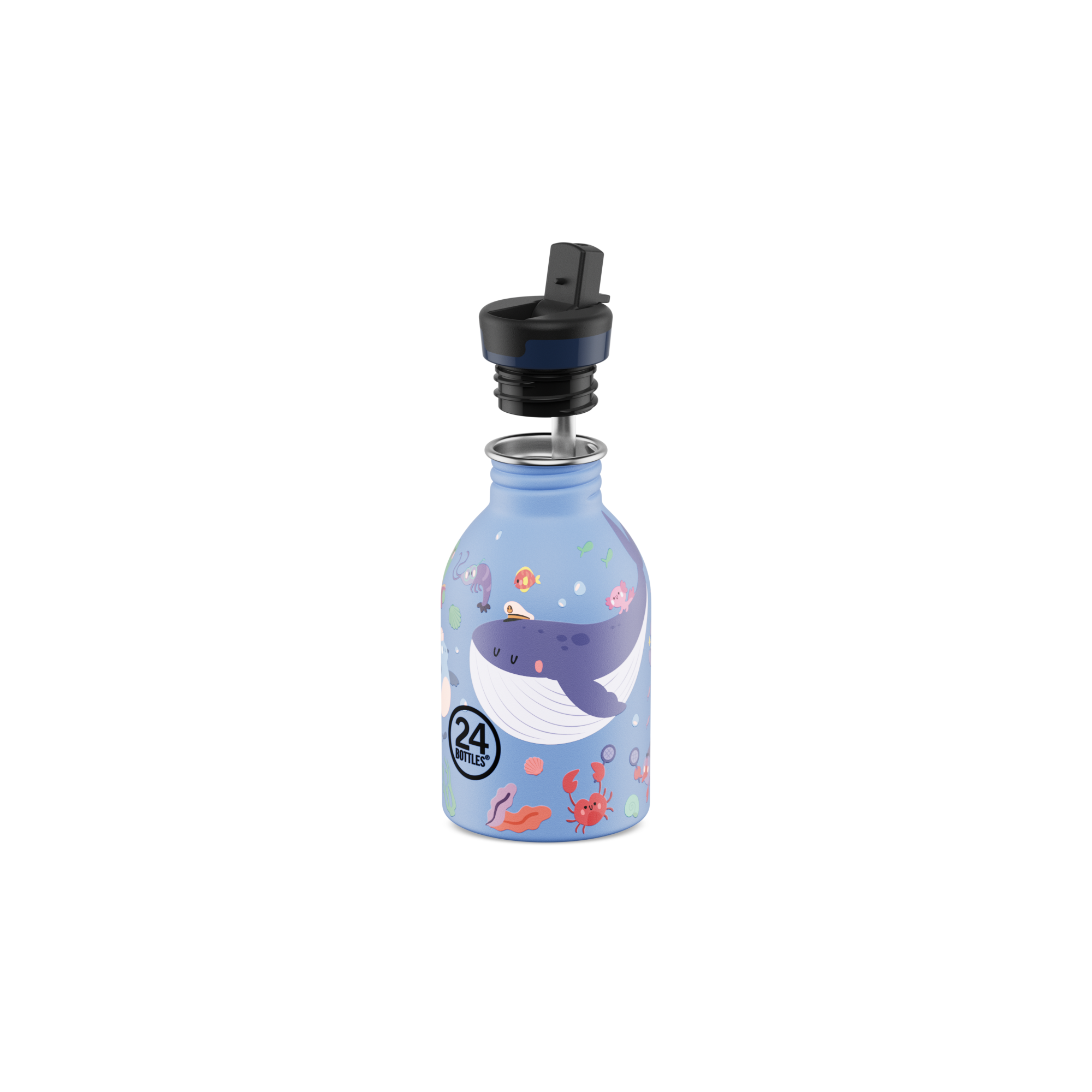24 bottles Kinderflasche | Ozeanfreunde - 250 ml