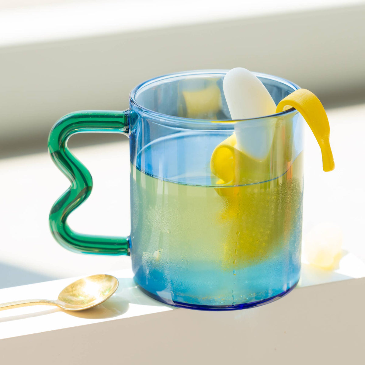 Helio Ferretti Glasbecher Wave