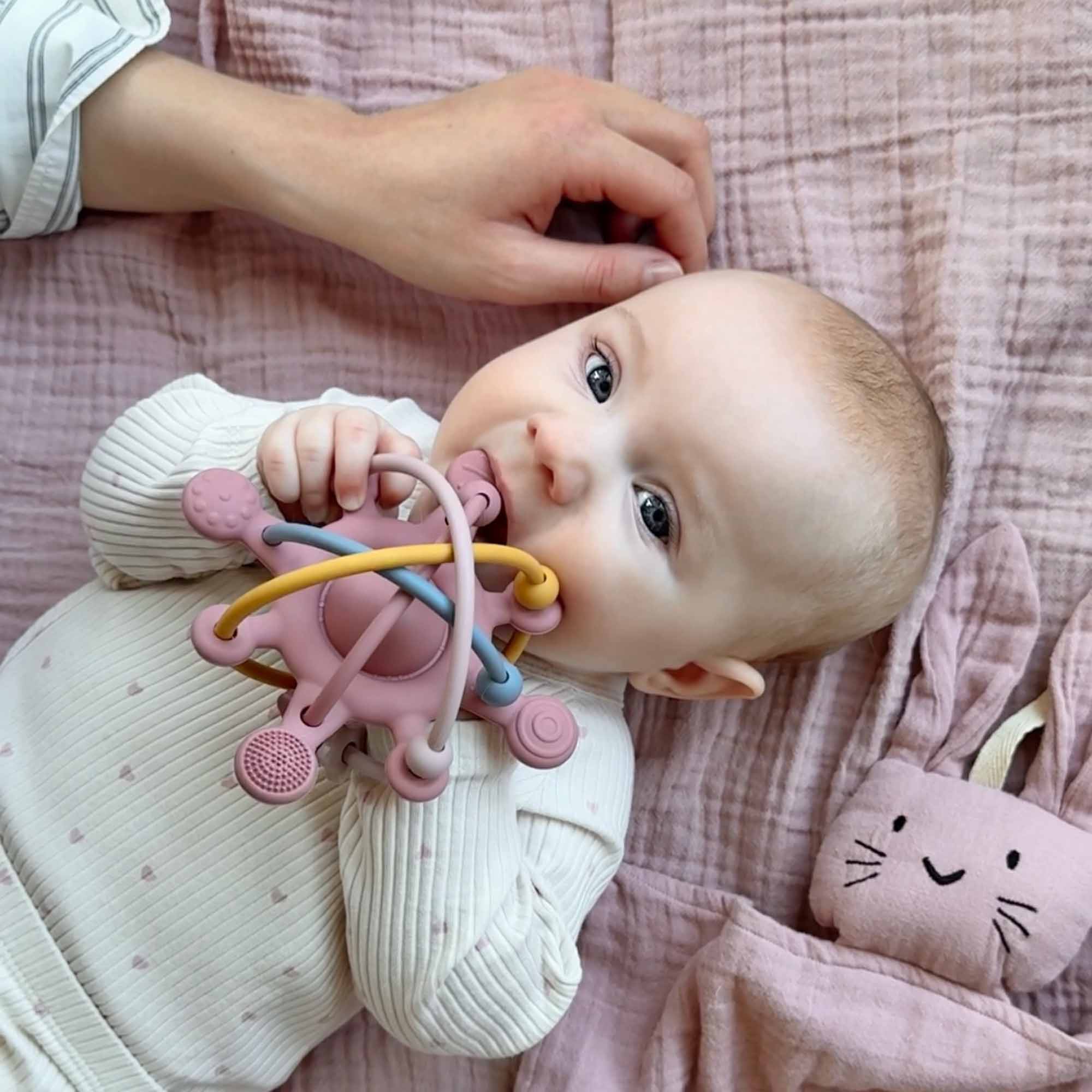 Orbit Baby Silikon-Aktivitätsspielzeug Dusty Rose