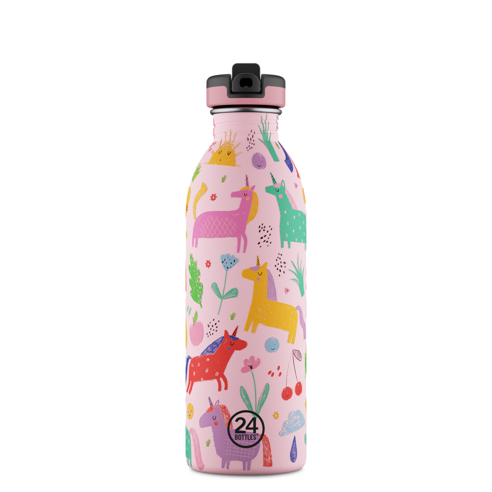 24 bottles Kids Bottle | Magic Friends - 500 ml Trinkflasche für Kinder