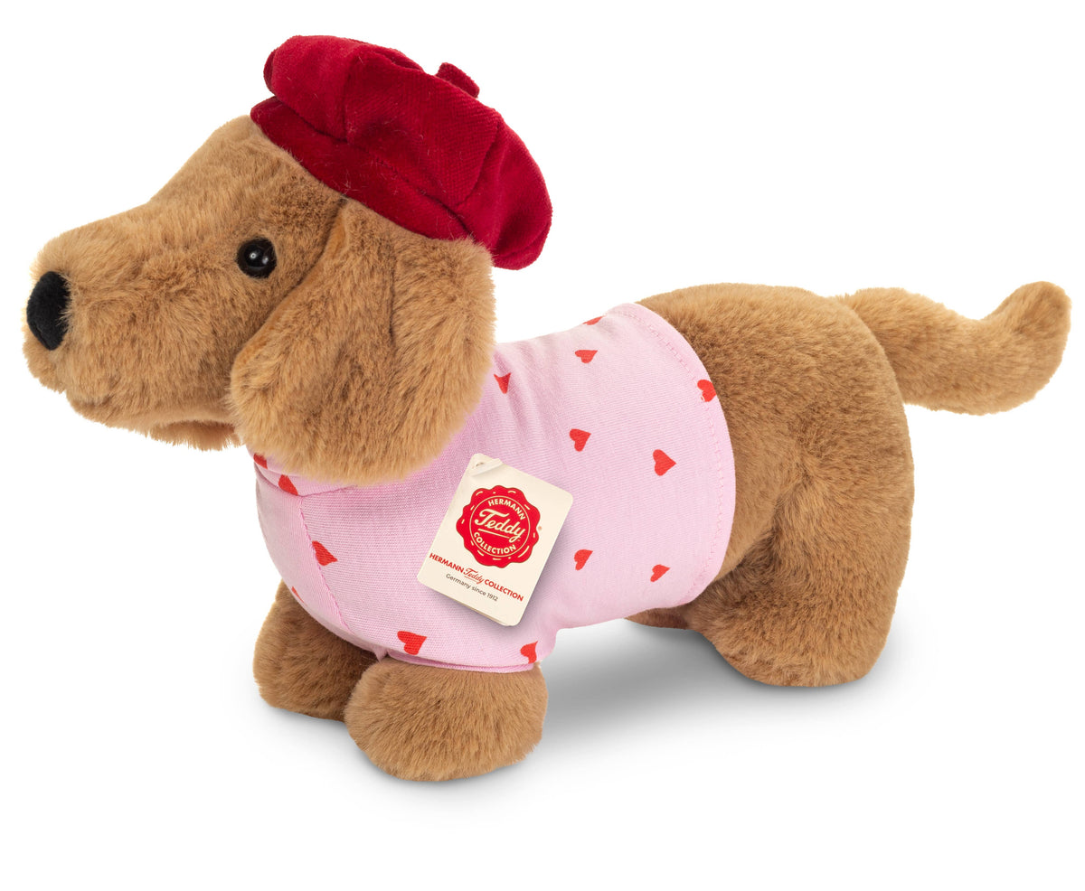 Teddy Hermann Dackeldame Amelie 26 cm - Plüschtier - Stofftier