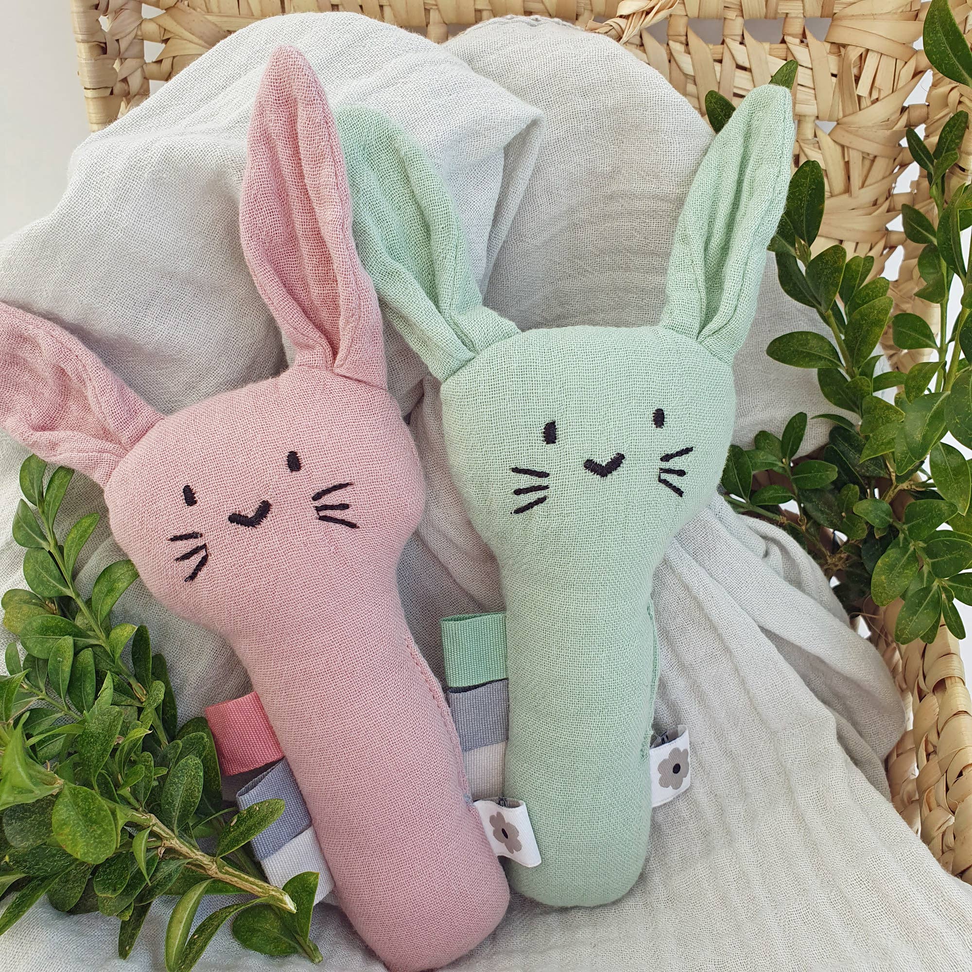 Bio-Raspelkaninchen Cameo Green