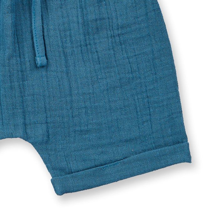 Sense Organics Charlie Baby Shorts Deep Ocean