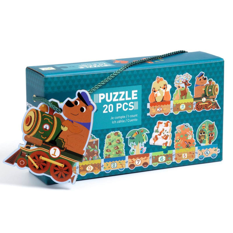 Djeco Puzzle ˋich zähle ˋ