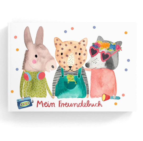 Frau Ottilie „Mein Freundebuch“ Tierkinder