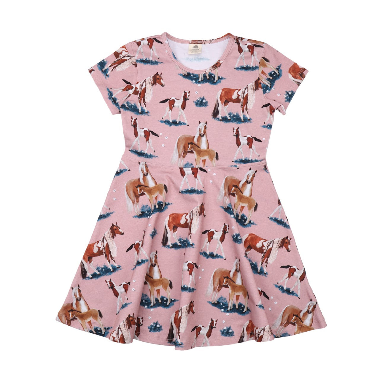 walkiddy Skater Kleid Little & Big Horses