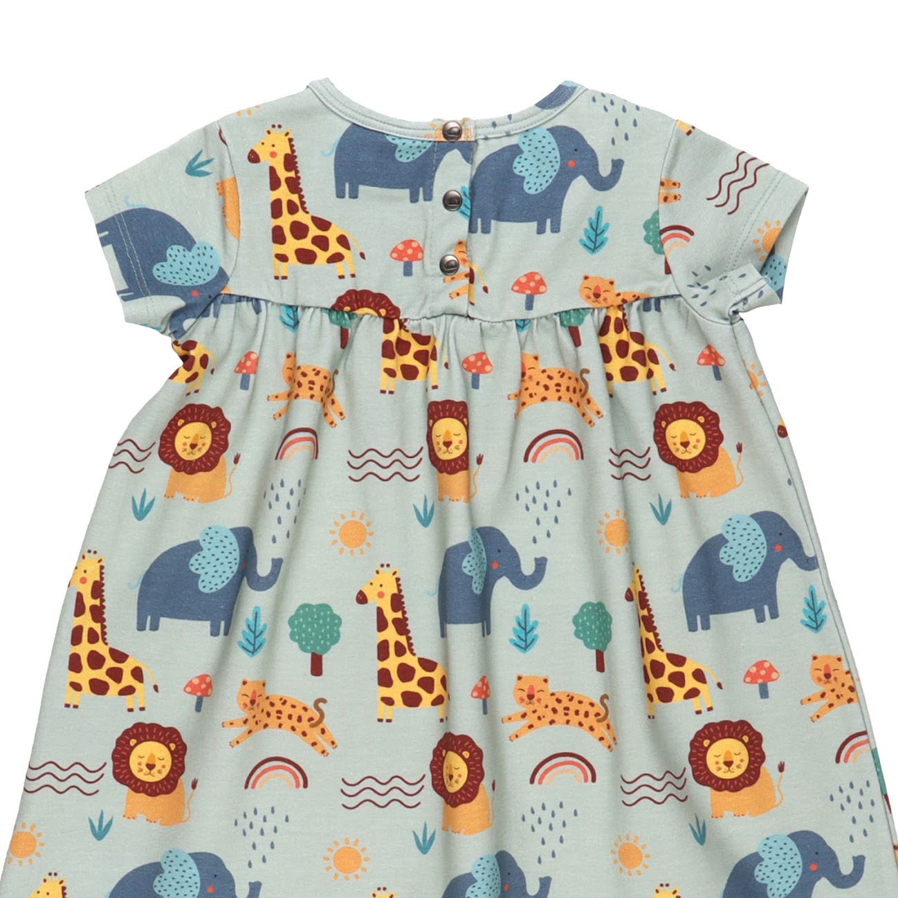 Walkiddy Babydoll Kleid Mini Safari