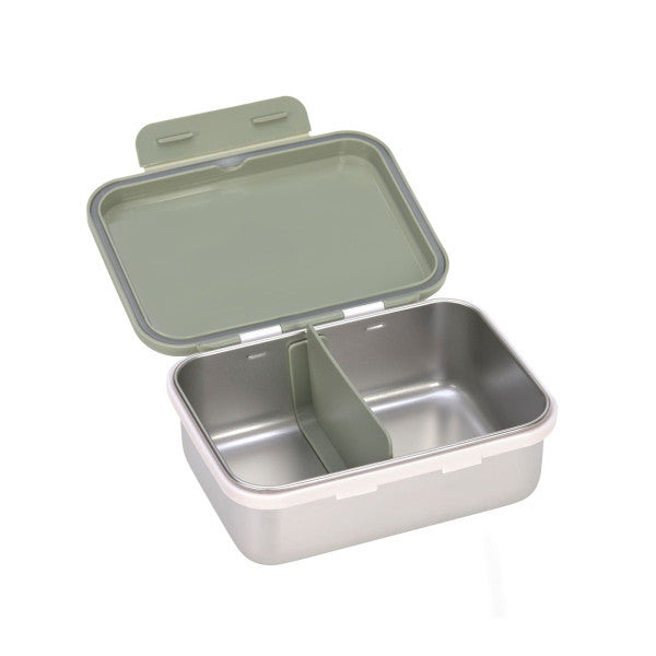 Lässig Lunchbox Edelstahl olive