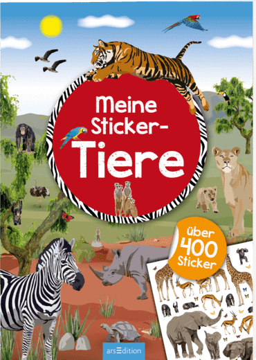 arsEdition Meine Sticker-Tiere