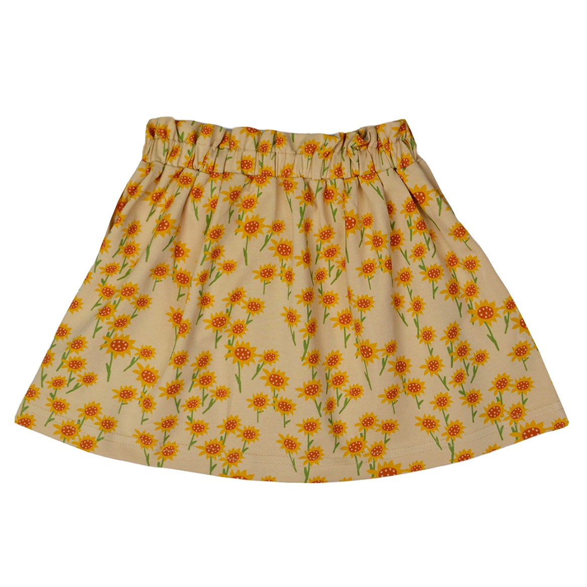baba Gitte Skirt mit Sonnenblumendruck