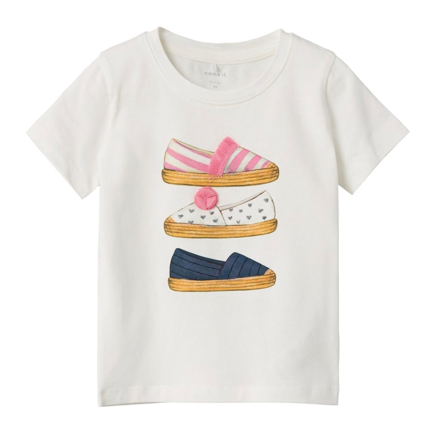 name it T- Shirt mit Espandrilles Druck Jet Stream ( nmffang)