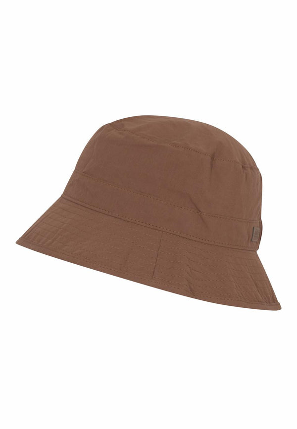 Melton Bucket Hat Leather Brown
