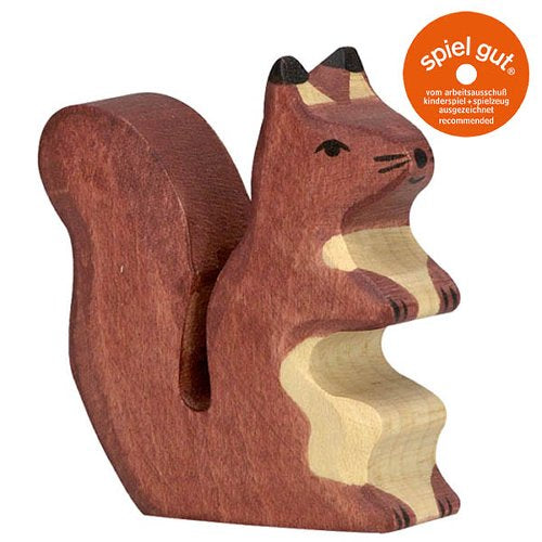 Holztiger Eichhörnchen, braun