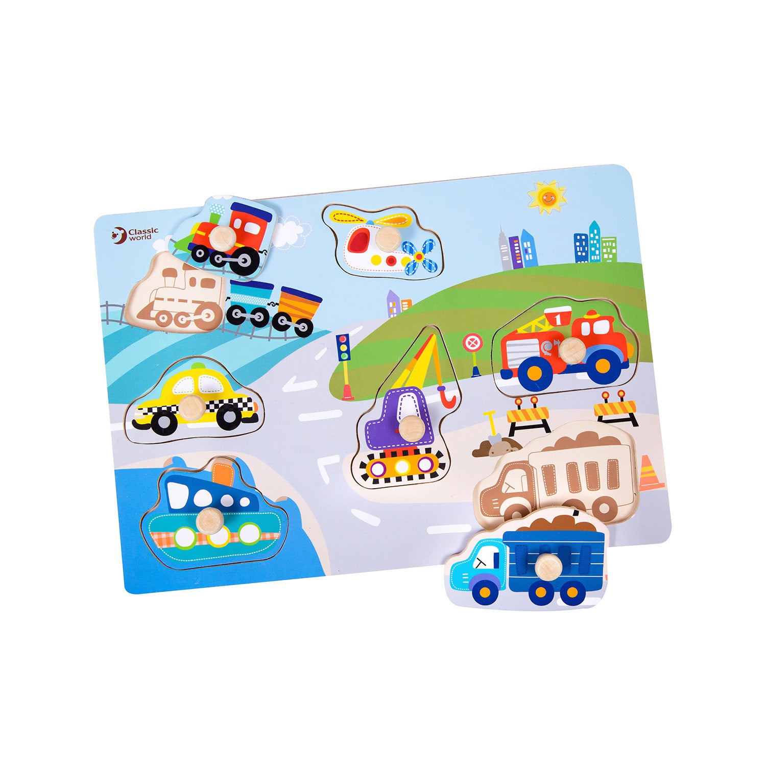 Classic World Fahrzeug Puzzle