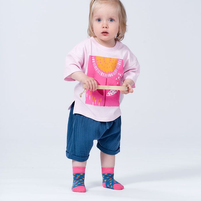Sense Organics Charlie Baby Shorts Deep Ocean