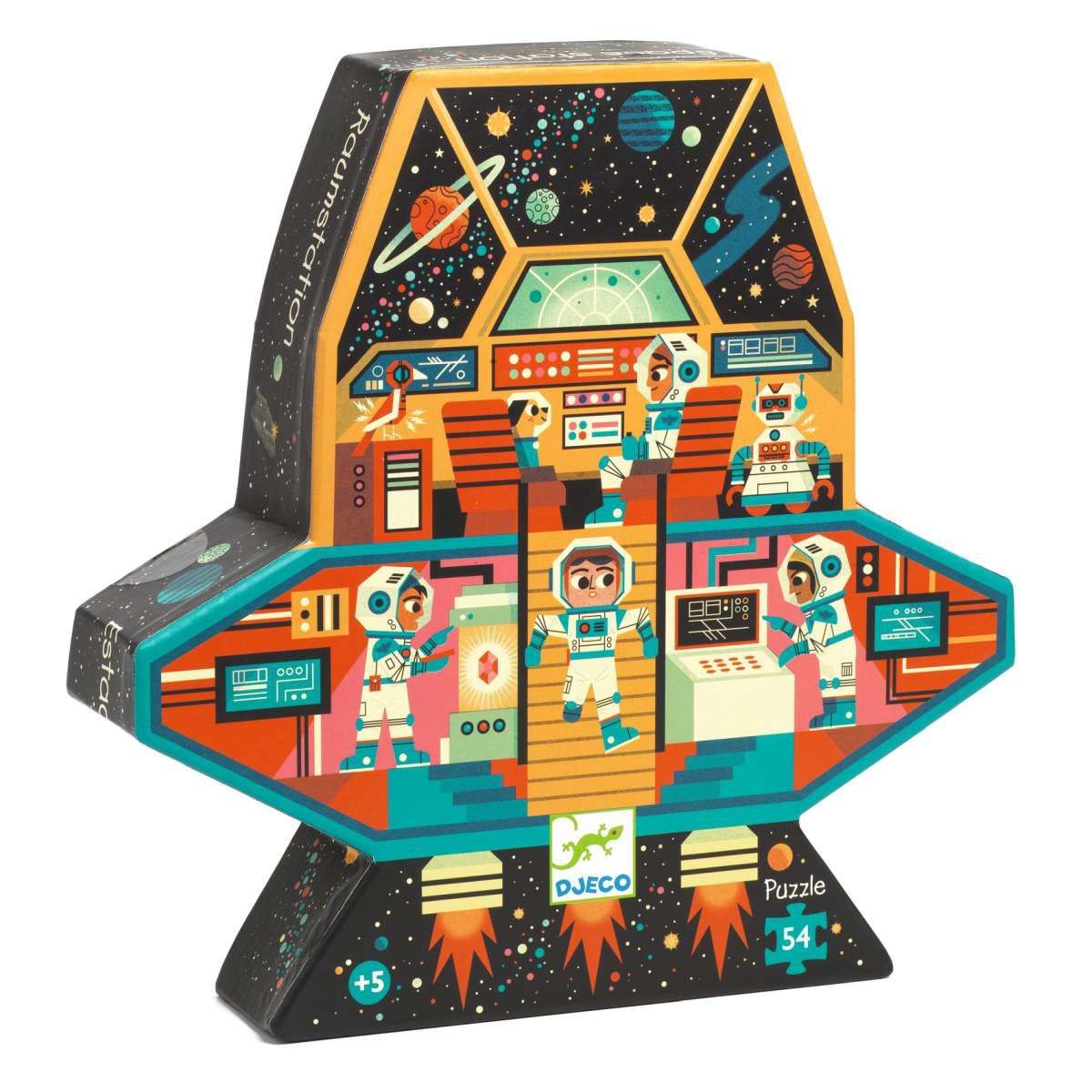 Djeco Puzzle Raumstation