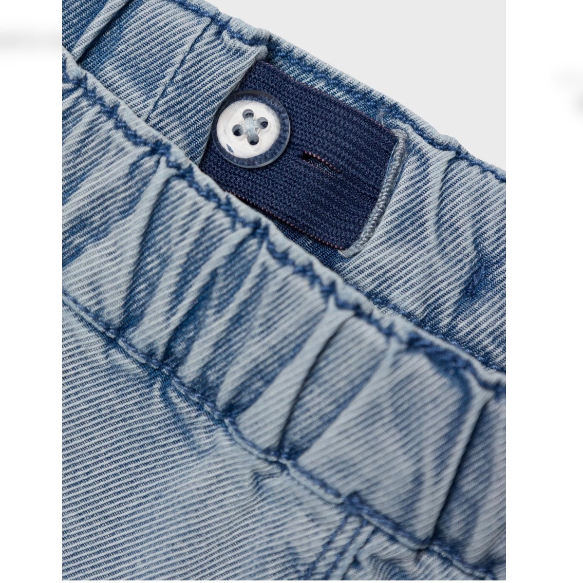 name it Baggy Shorts Light Blue Denim ( nmfbella)