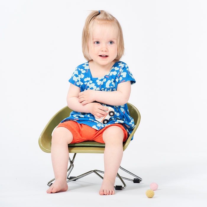 Sense Organics Maya Baby Bloomer Shorts Coral