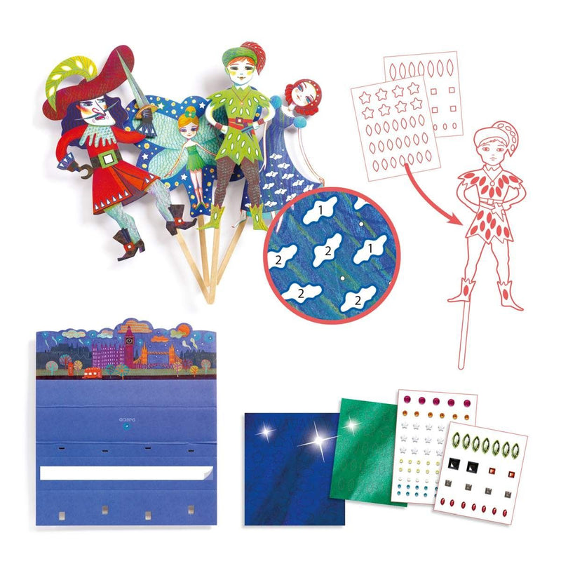 Djeco Do It Yourself Marionetten Peter Pan