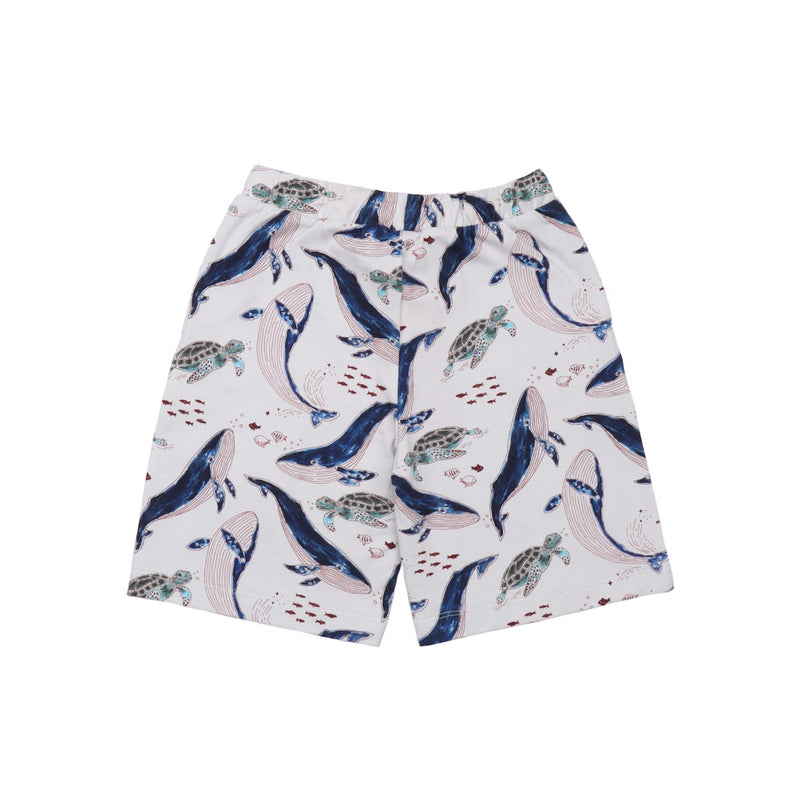 walkiddy Shorts Whales& Sea Turtles