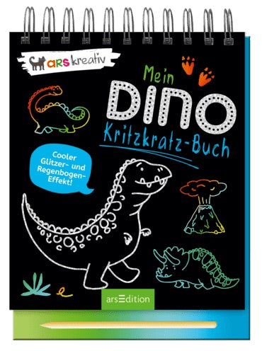 arsEdition Mein Dino Kritzkratz-Buch