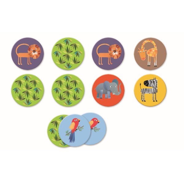 Djeco Memo Dschungel