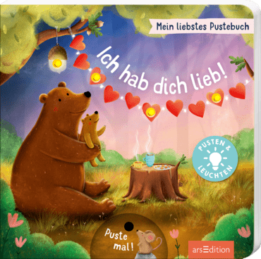 arsEdition Mein liebstes Pustebuch - Ich hab dich lieb