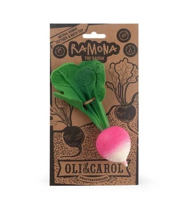 Oli&Carol Teether Ramona the Radish