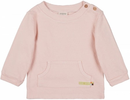 loud + proud Sweat Strukturmuster Rosé