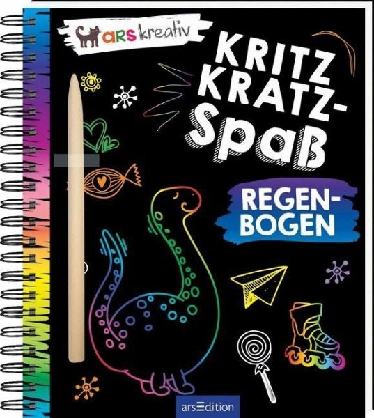 arsEdition  Kritz-Kratz-Spaß Regenbogen