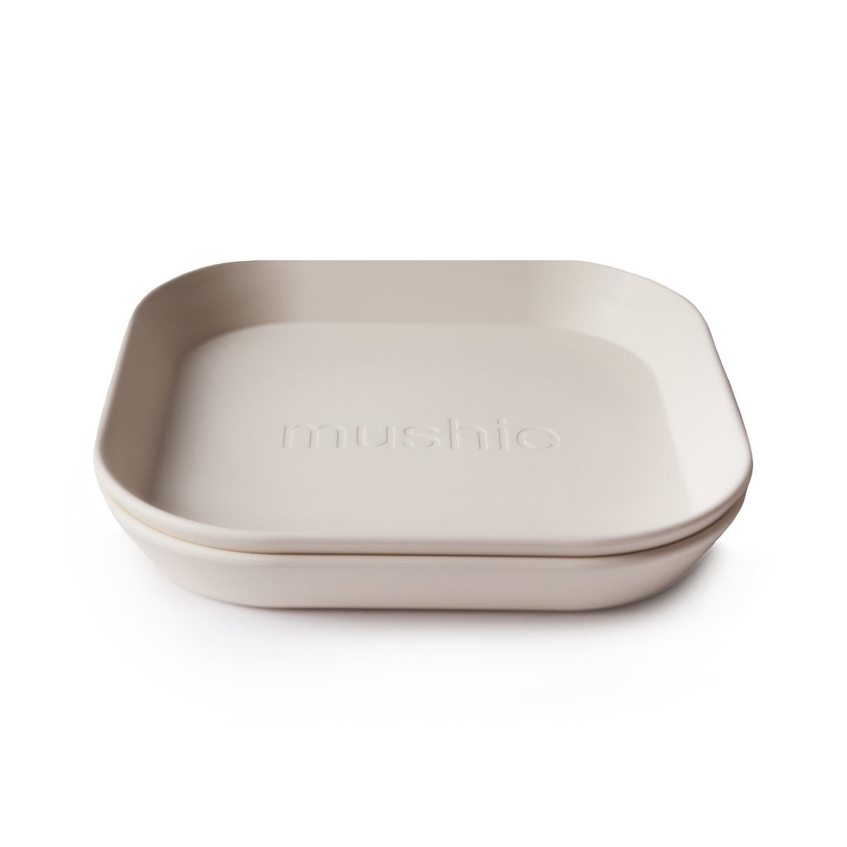 Mushie Geschirrteller Ivory