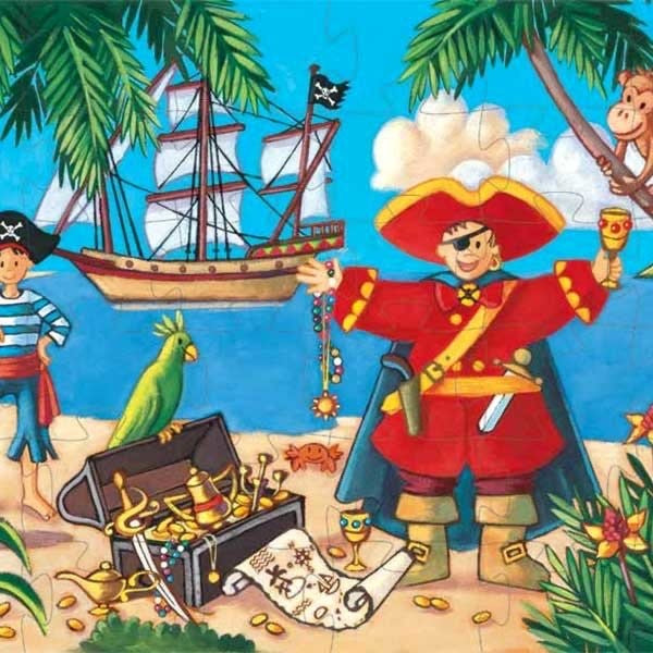 Djeco Puzzle Pirat