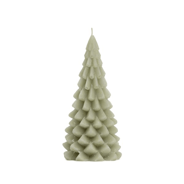 Rustik Lys Kerze Tannenbaum Groß