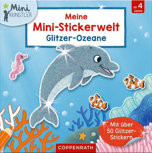 Coppenrath Meine Mini-Stickerwelt Glitzer -Ozeane