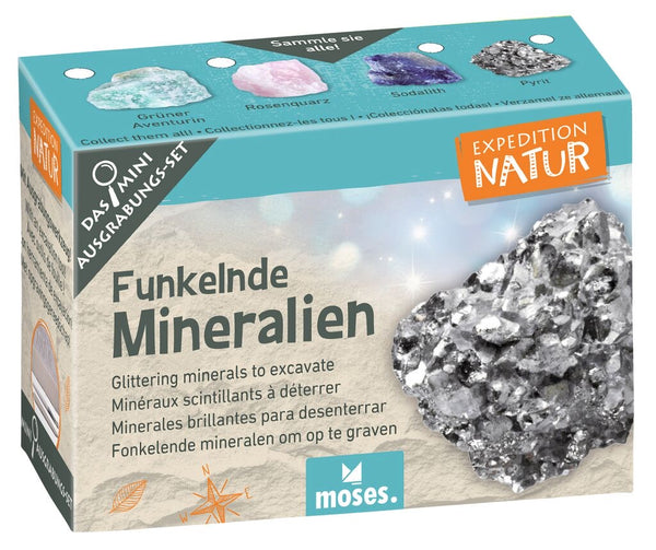 Moses Mini Ausgrabungsset Funkelnde Mineralien