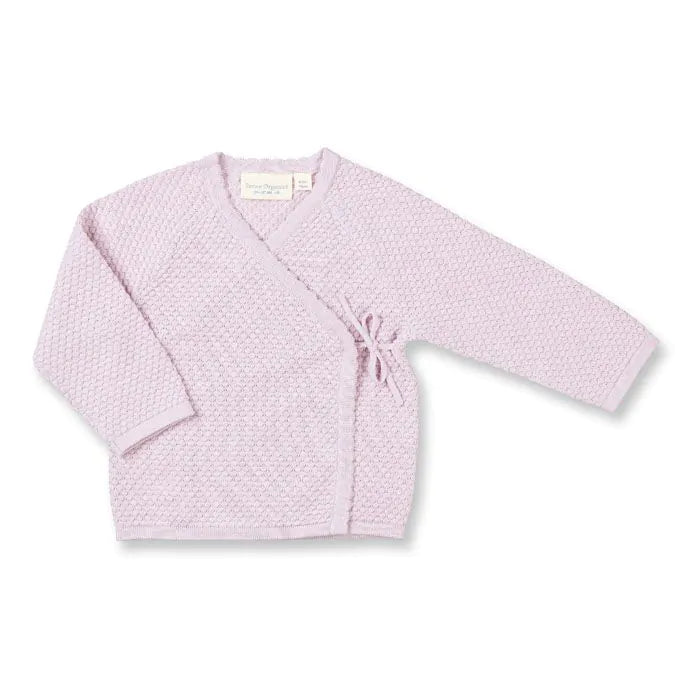 Sense Organics Baby-Wickeljacke altrosa