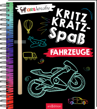 arsEdition Kritzkratz-Spaß Fahrzeuge