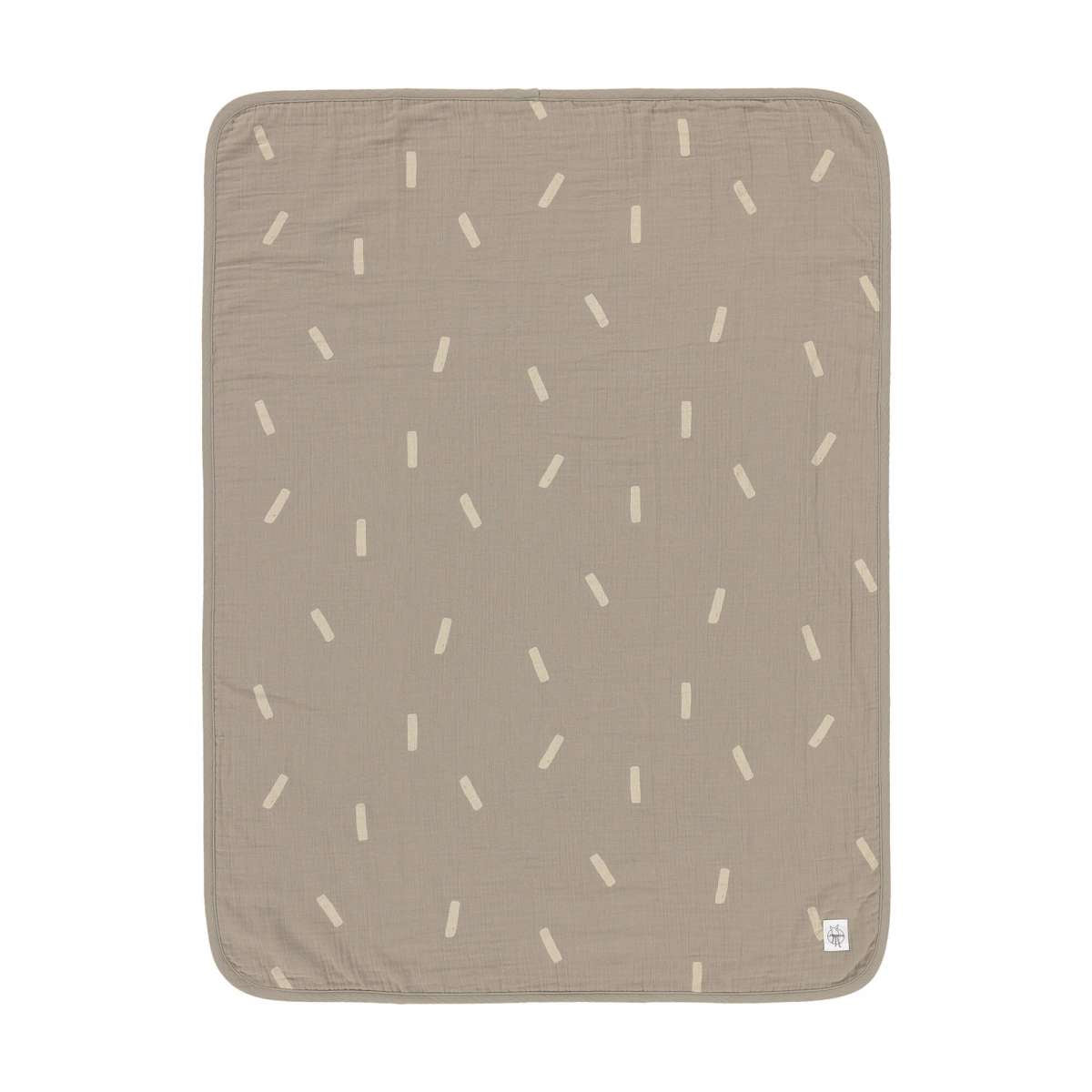 Lässig Babydecke Speckles Olive
