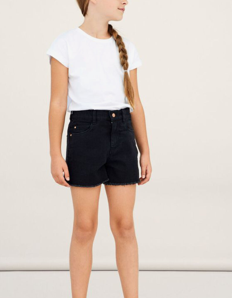 name it Jeansshorts Regular Fit in schwarz