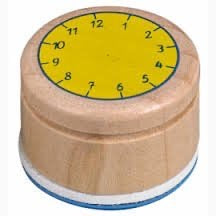 Die Spiegelburg Stempel „Lerne die Uhr“