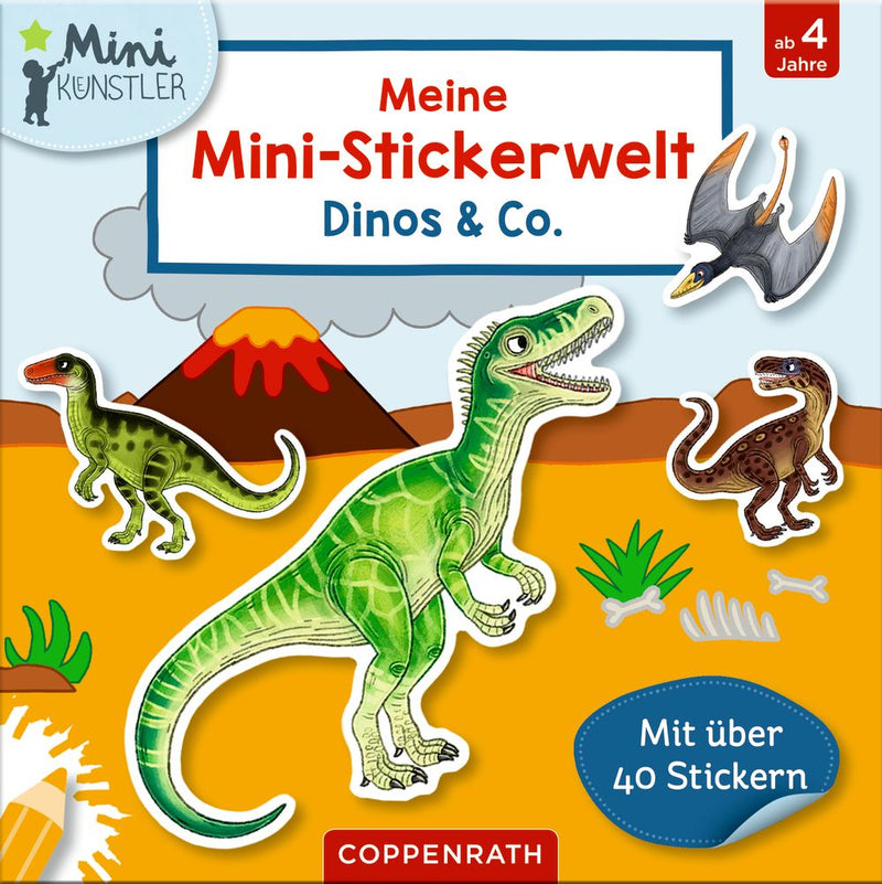 Coppenrath Meine Mini-Stickerwelt Dinos&Co.