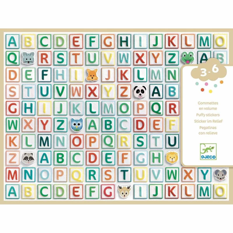 Djeco Sticker Buchstaben