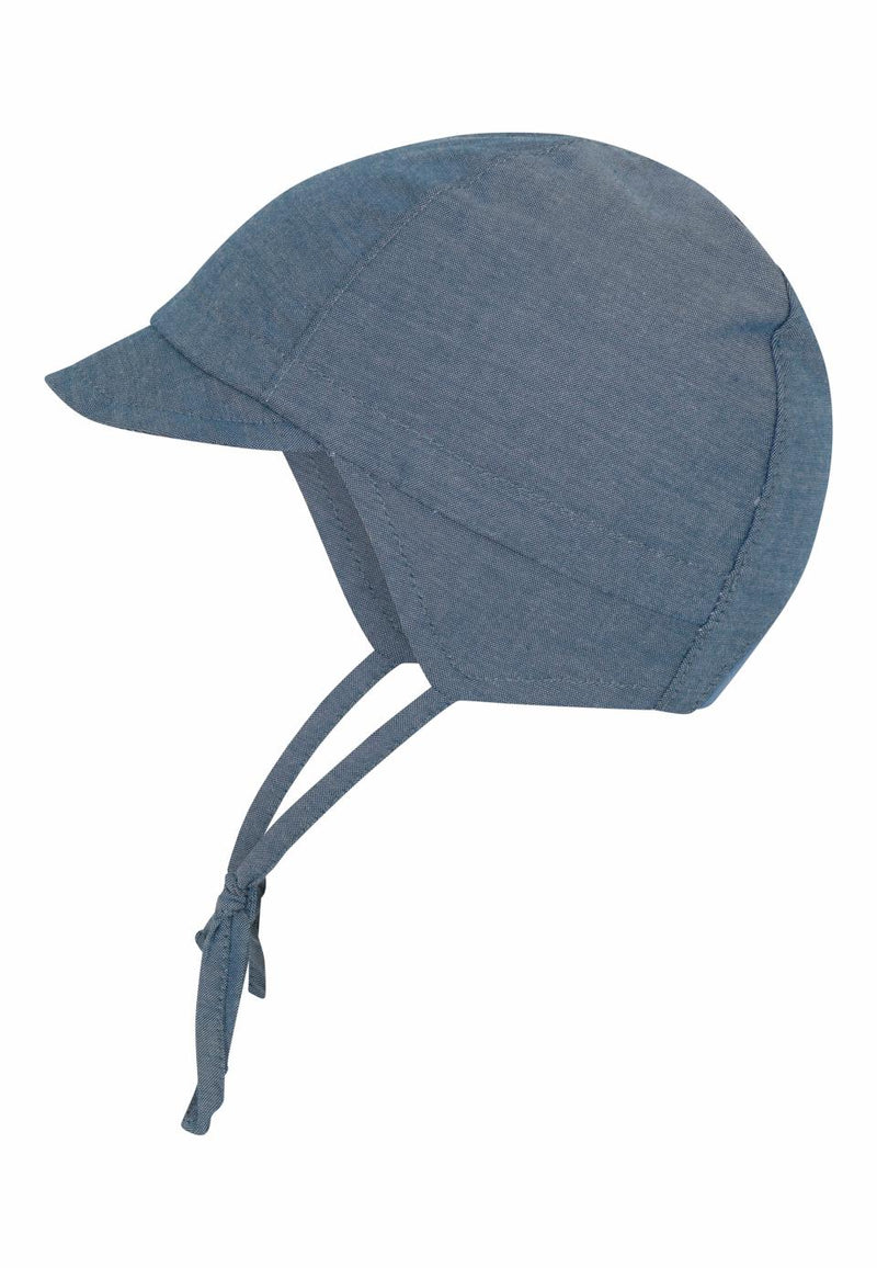 mp denmark Babymütze mit UV-Schutz in jeansblau