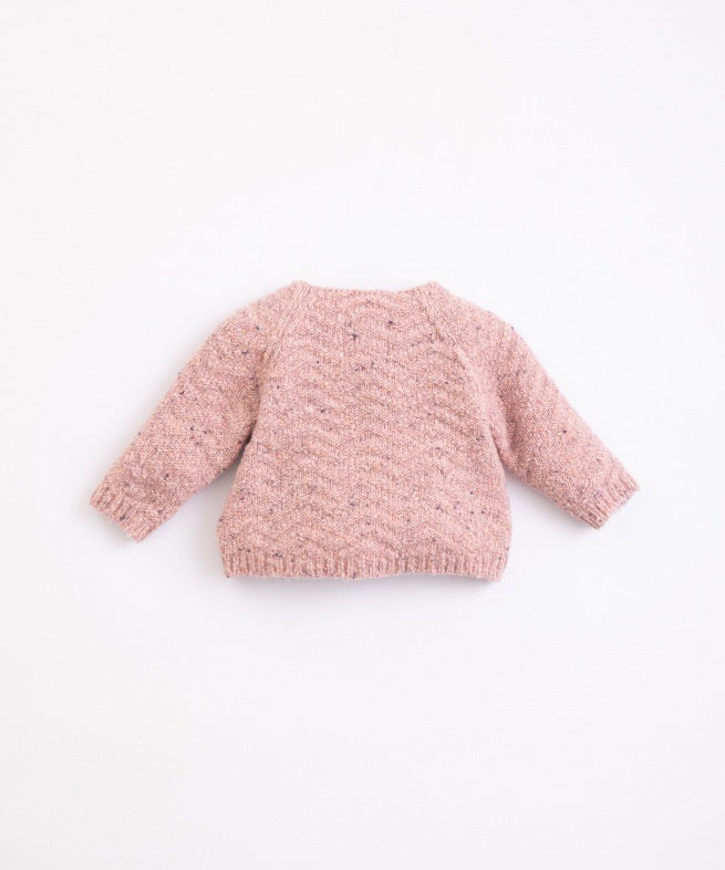 PLAY UP Tricot Sweater Cor De Rosa