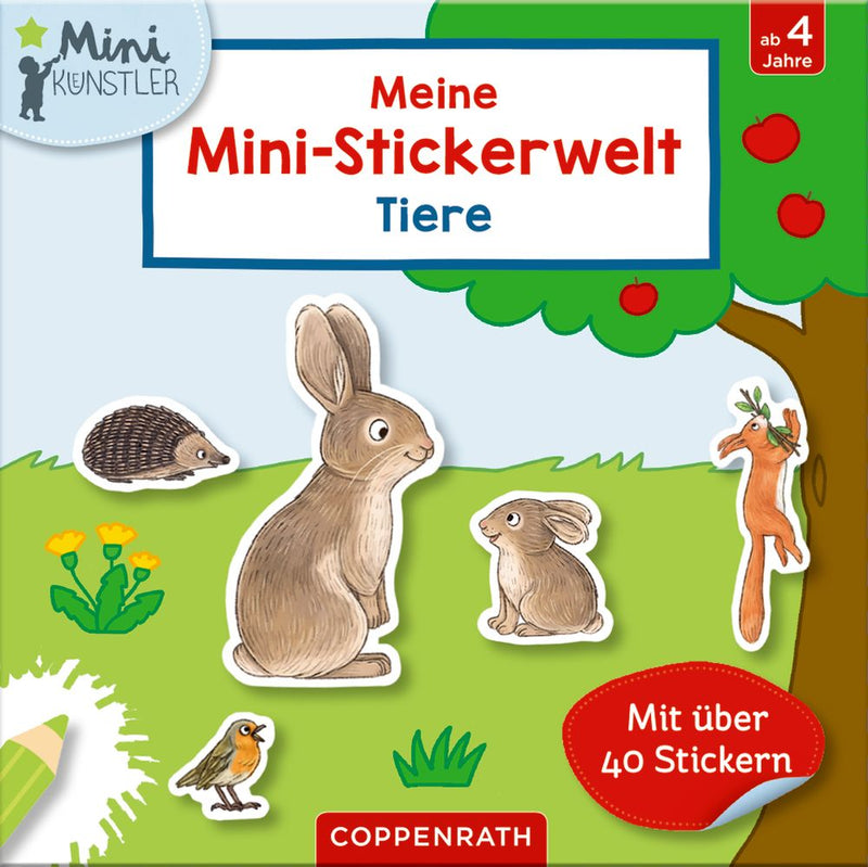Coppenrath Meine Mini-Stickerwelt Tiere