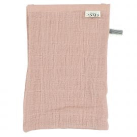 les reves d‘ Anais Waschhandschuhe aus Mull Bliss Rose