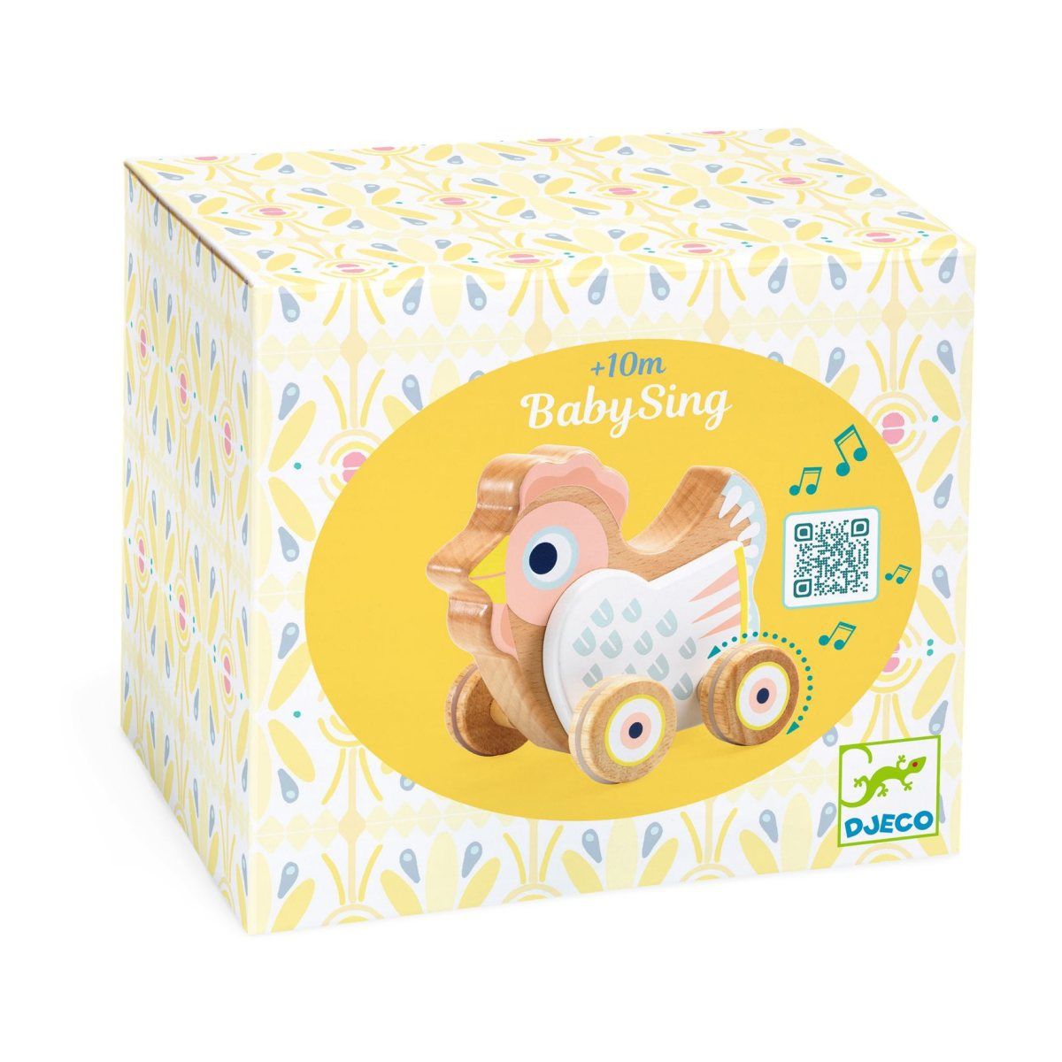 Djeco BabySing Schiebespielzeug Henne