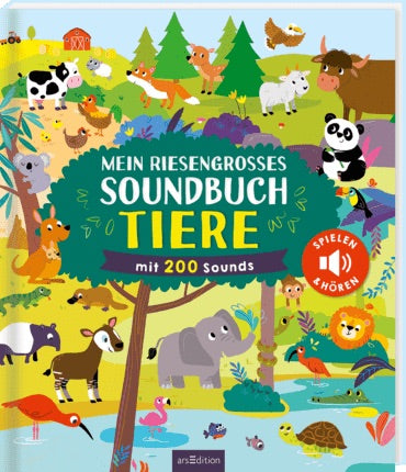 arsEdition Mein riesengrosses Soundbuch Tiere