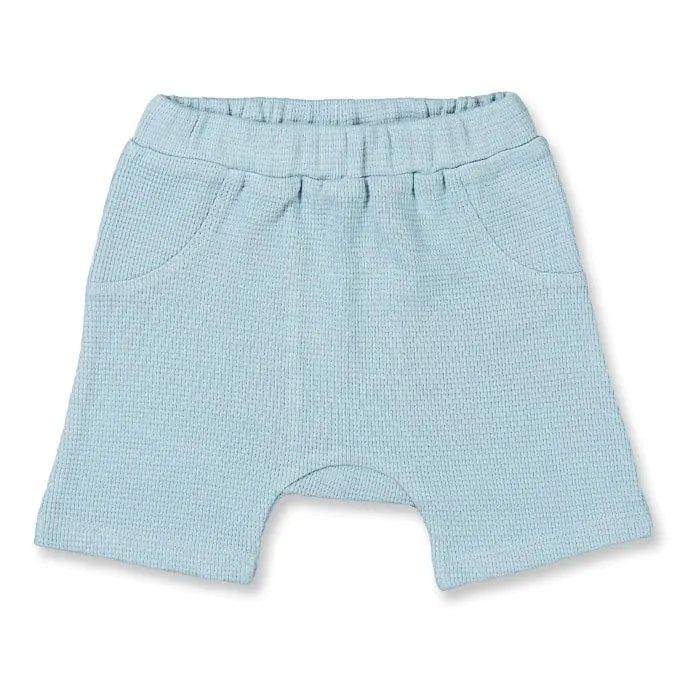 Sense Organics Baby-Shorts, graublau