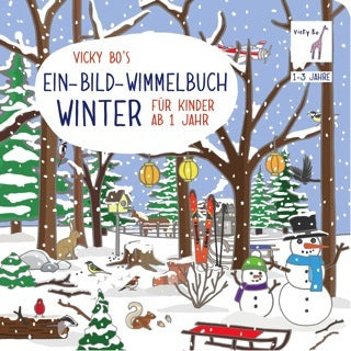 Vicky Bo Ein-Bild-Wimmelbuch Winter